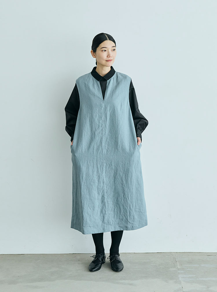 麻の高密度織 コーディネートイメージ