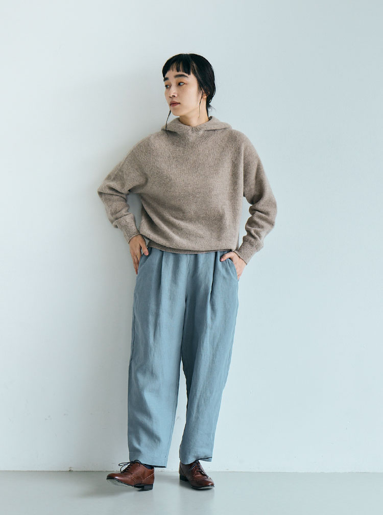 麻の高密度織 コーディネートイメージ