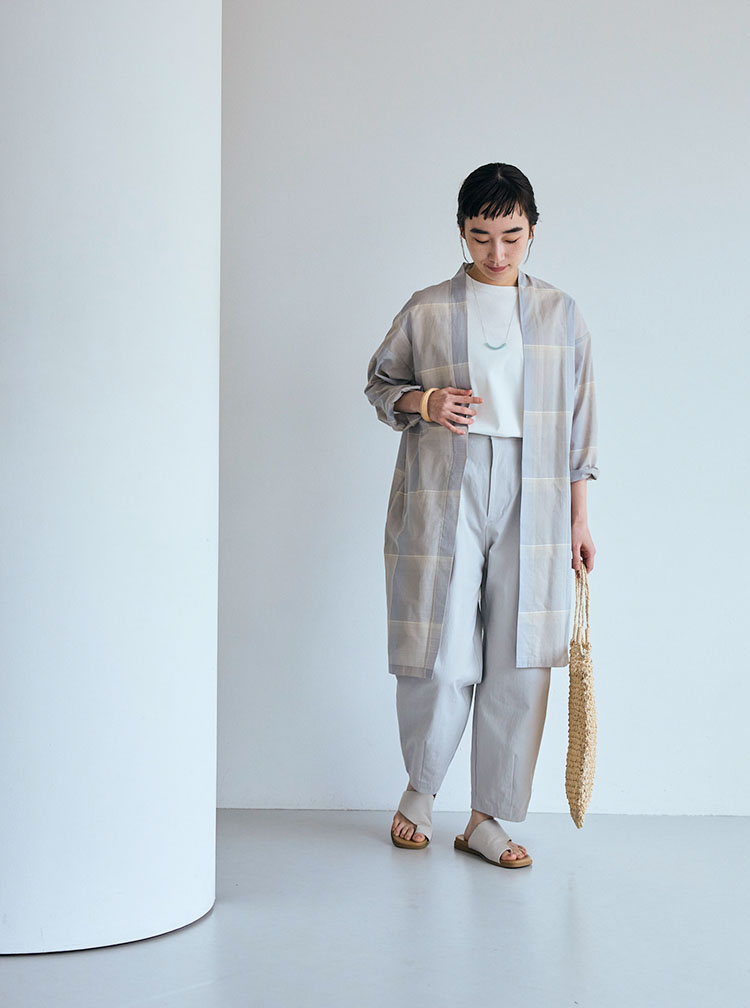 はっぴコートコーディネートイメージ