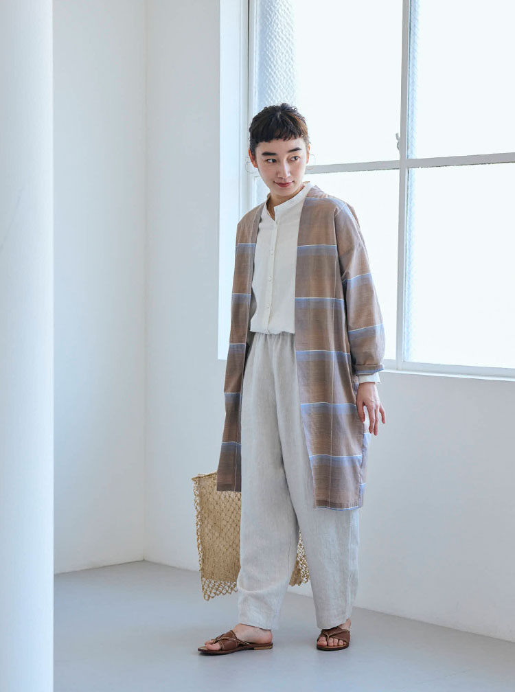 はっぴコートコーディネートイメージ