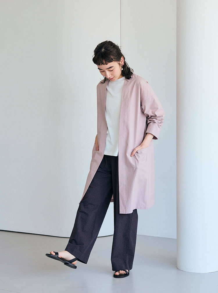 はっぴコートコーディネートイメージ