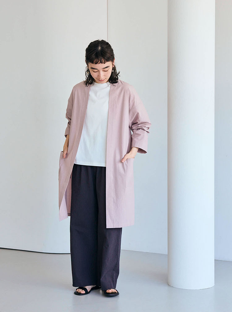 はっぴコートコーディネートイメージ