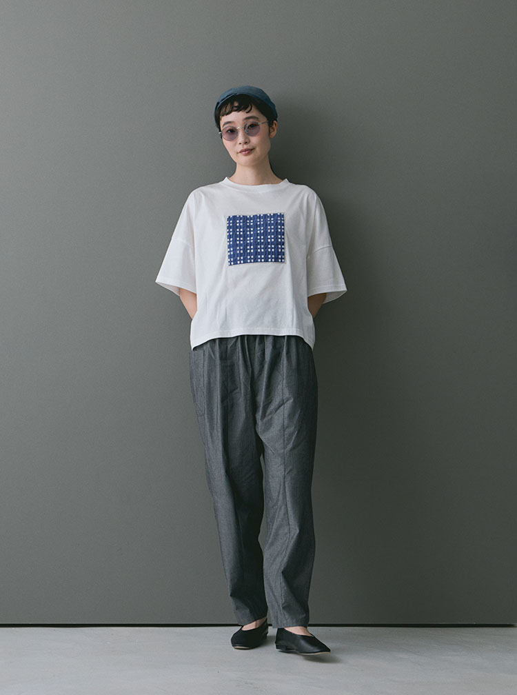 美品　まとめ売り　中川政七商店　布ぬのtシャツ　ブラック　ベージュ　2枚セット 日本の布ぬのTシャツ｜工芸・暮らし・贈りもの｜中川政七商店