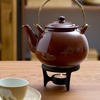 たっぷり入る土瓶