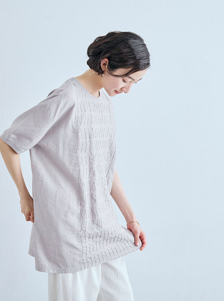 刺繍のボレロ　丸紋