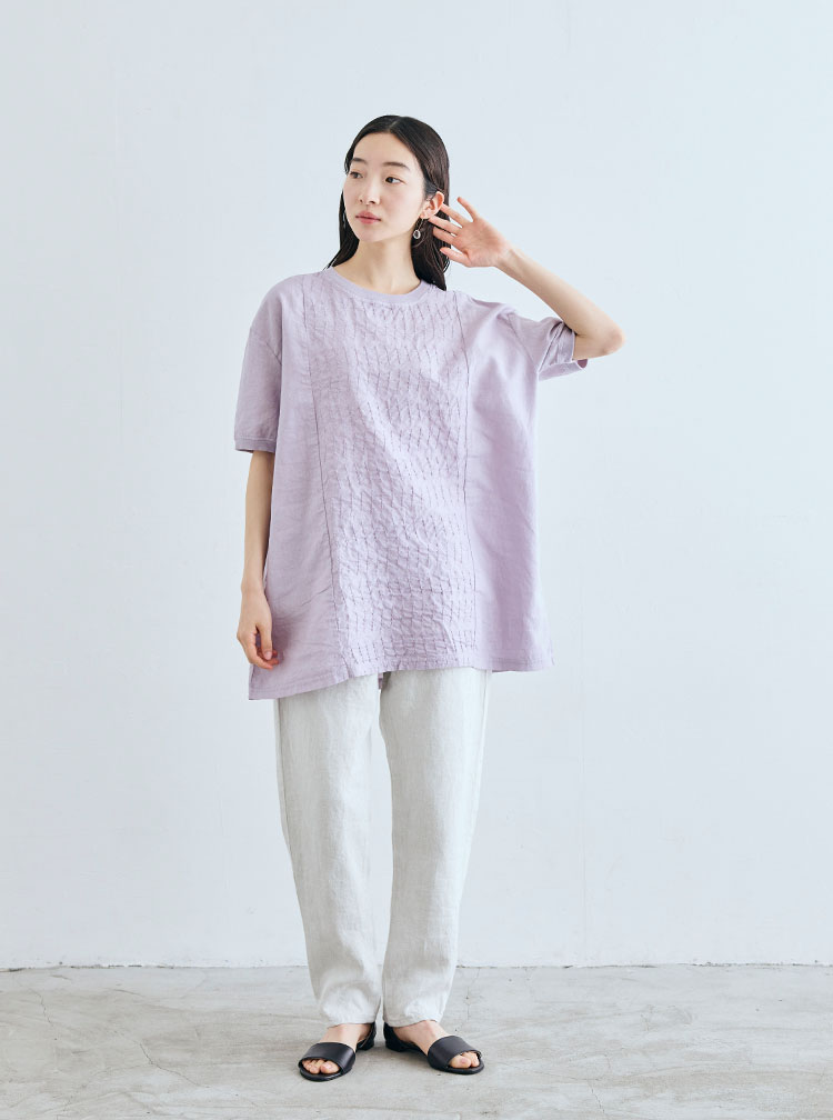 刺繍のボレロ　丸紋