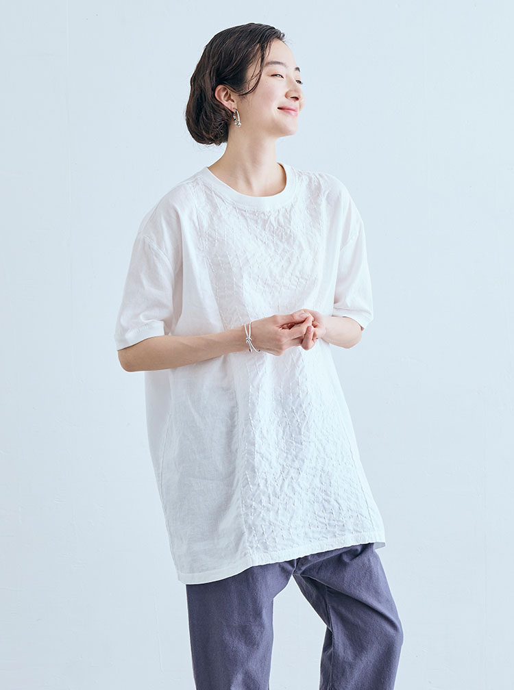 刺繍のボレロ　丸紋