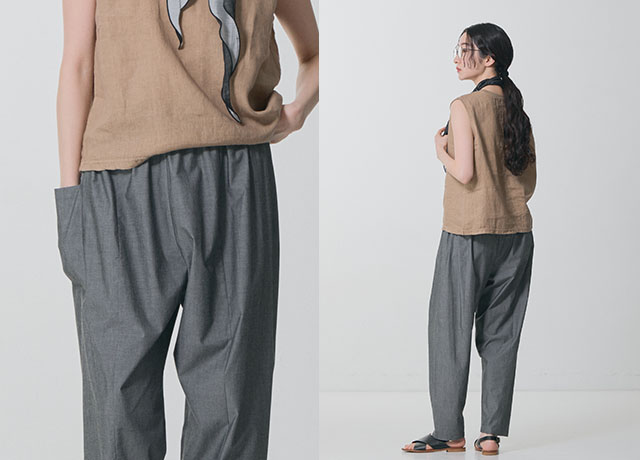 ゆるたっつけパンツ