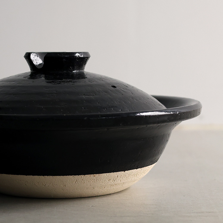 信楽焼の平土鍋