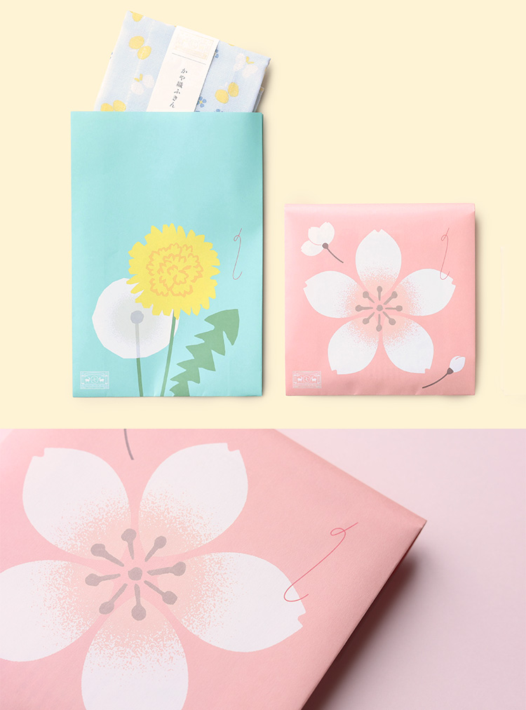 誰かに贈りたくなる春の絵柄