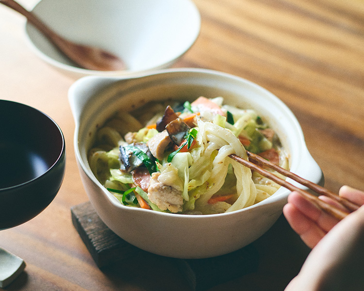 野菜がたくさん食べられるひとり土鍋