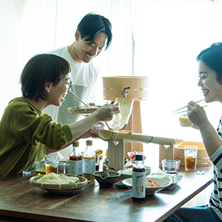 おうちで流しそうめん