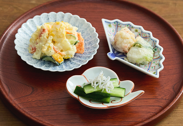 彩り豊かな小皿たちで和の食卓