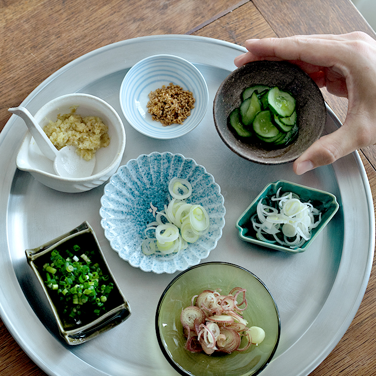 夏の豆皿