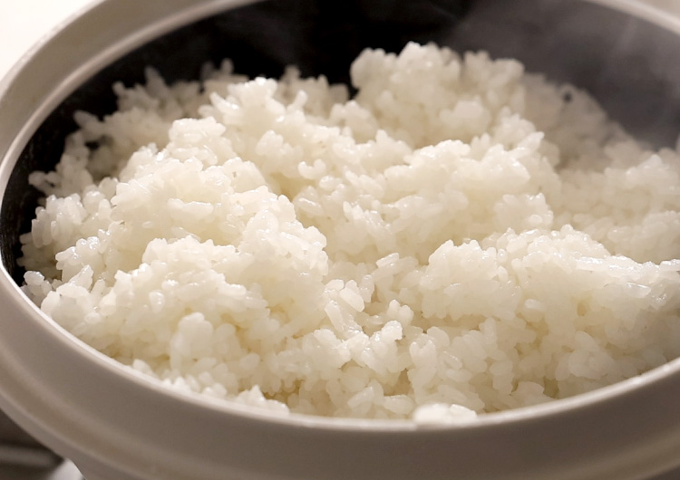 約30分で粒立ちのよいごはん
