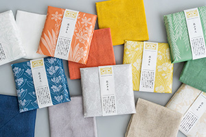 倉庫のお仕事体験！わたしが仕上げる、とくべつな花ふきん