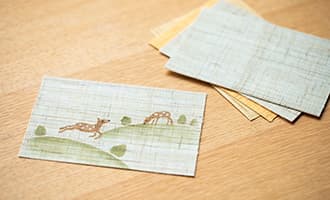 麻はがきづくり