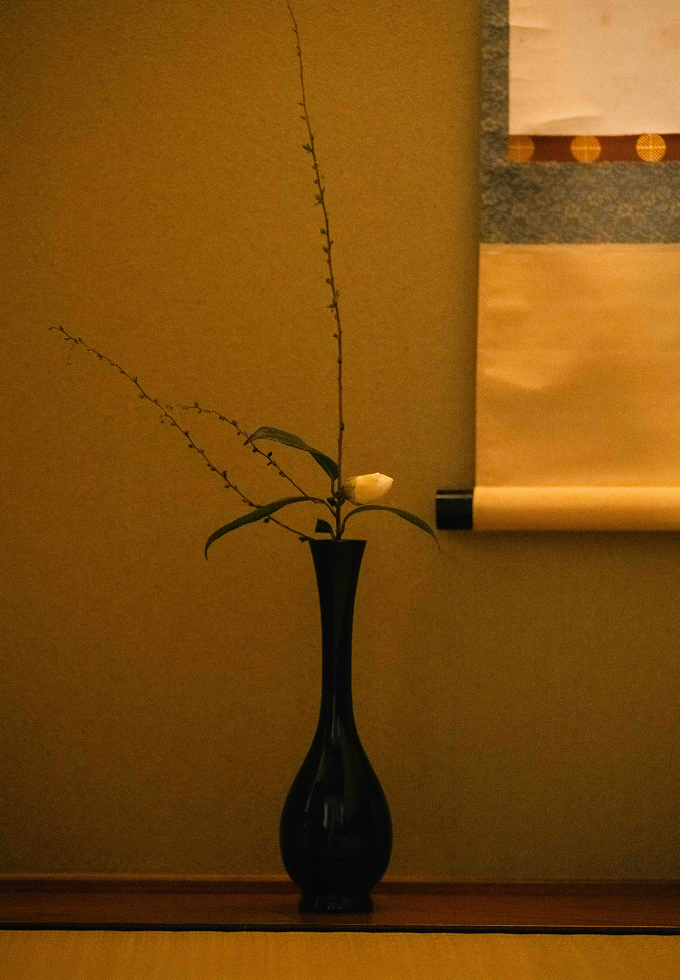 床の間の花