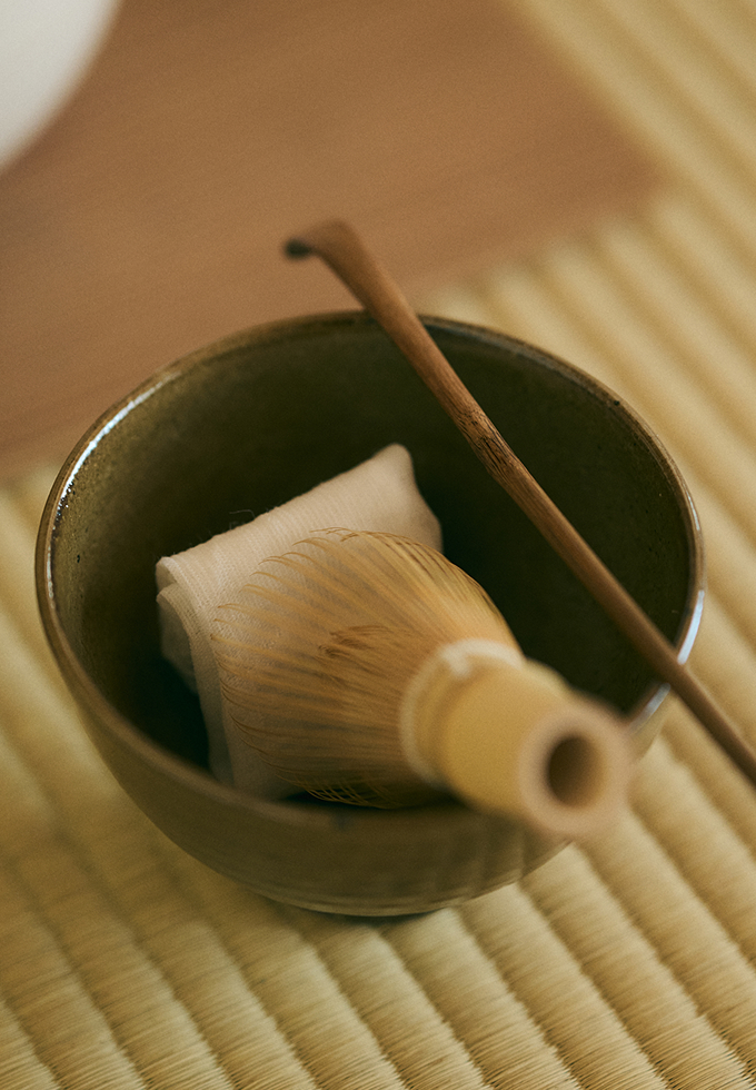抹茶碗や茶筅など