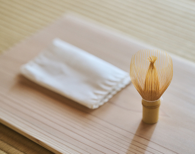 茶筅と茶巾