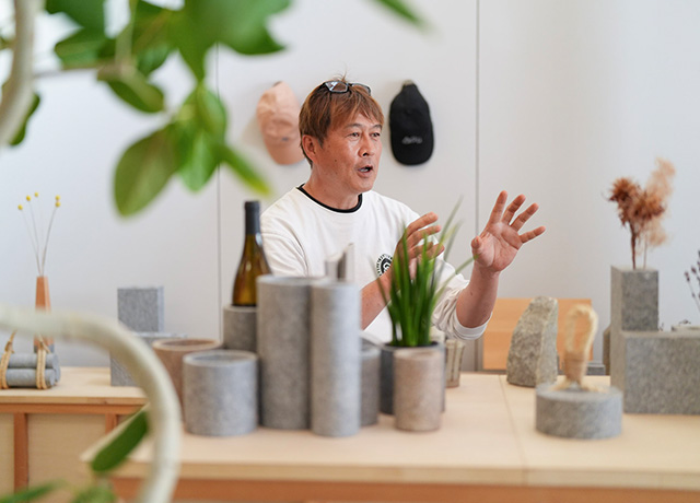 「AJI PROJECT」を率いる蒼島の代表、二宮力（ちから）さん