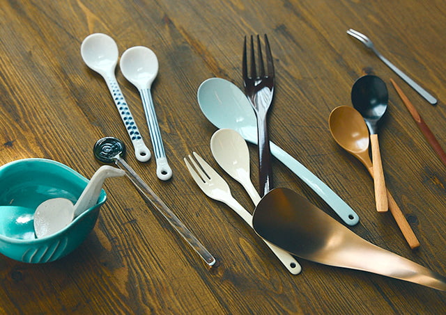 おいしたのし。工芸カトラリー