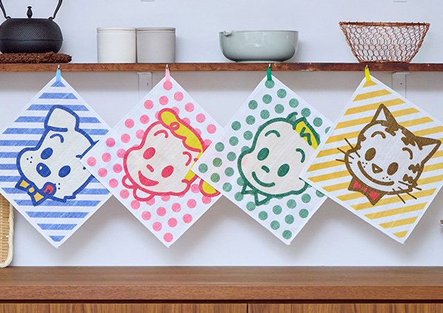 OSAMU GOODS×中川政七商店 コラボふきん