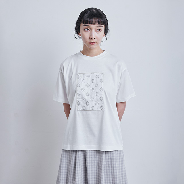 日本の布の個性を愉しむ、布ぬのTシャツ