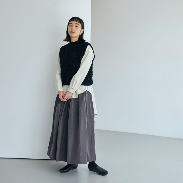 COOHEMコラボ　ニットベスト