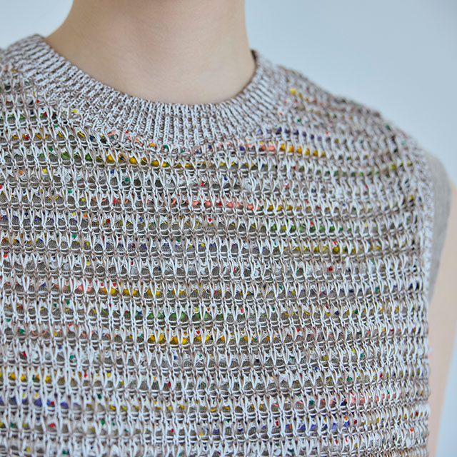 COOHEMコラボ　サマーニットベスト