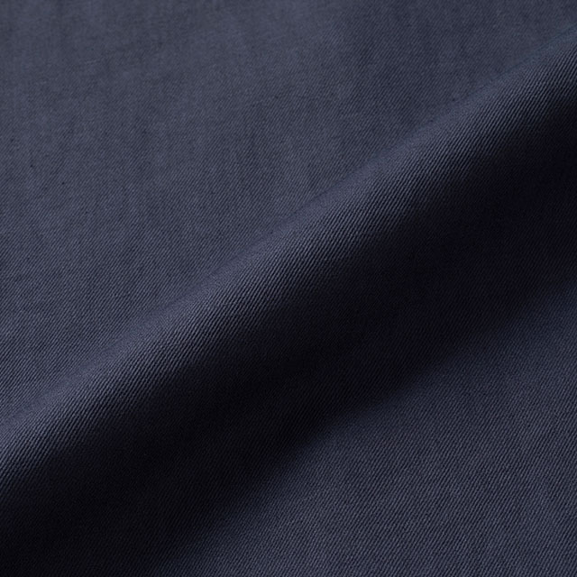 リネンコットンとサテンのパンツ