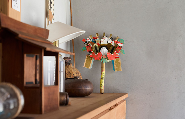 賑やかで楽しい、年中飾れる縁起物