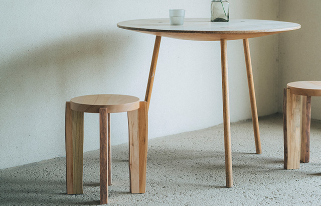 暮らしに「森の景色をつくる」家具