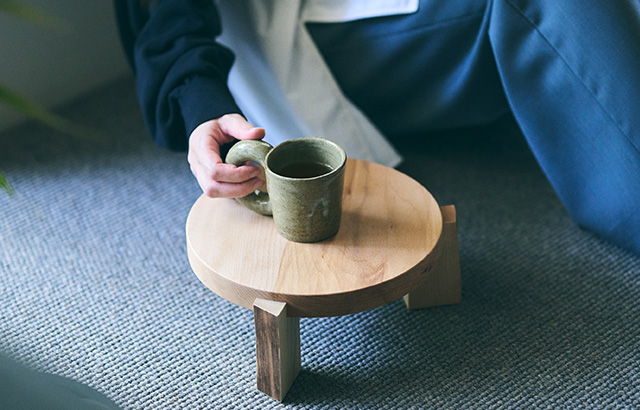 暮らしに「森の景色をつくる」家具