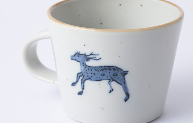 手仕事によるにじみやかすれが味わい深い「印判」の技法