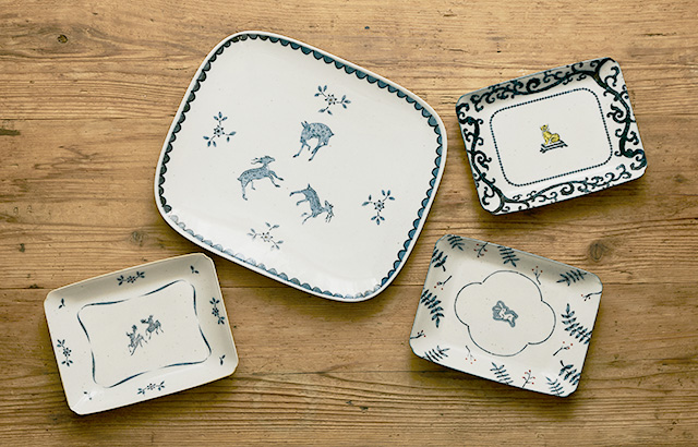 万能で使いやすい四角いお皿