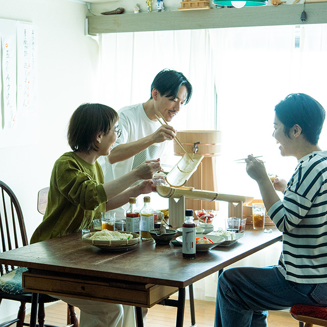 みんなで集まる日の食卓がにぎやかに