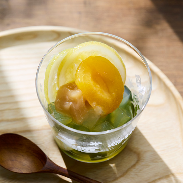 和と洋の甘さが重なる2種の味わい