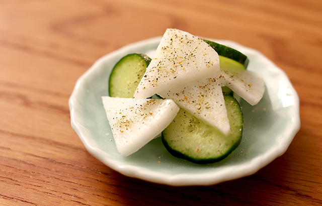 素材の香りと味わいの重なりを楽しむ