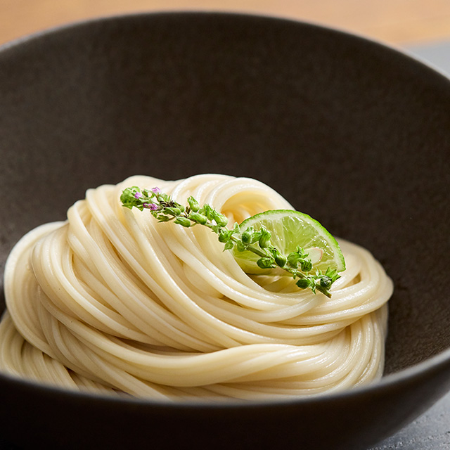 食べ応えのある太さが自慢の半田そうめん