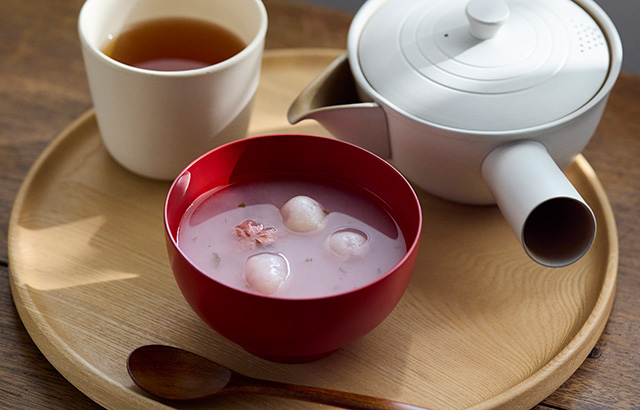 ふんわりと桜が香るやさしい甘み