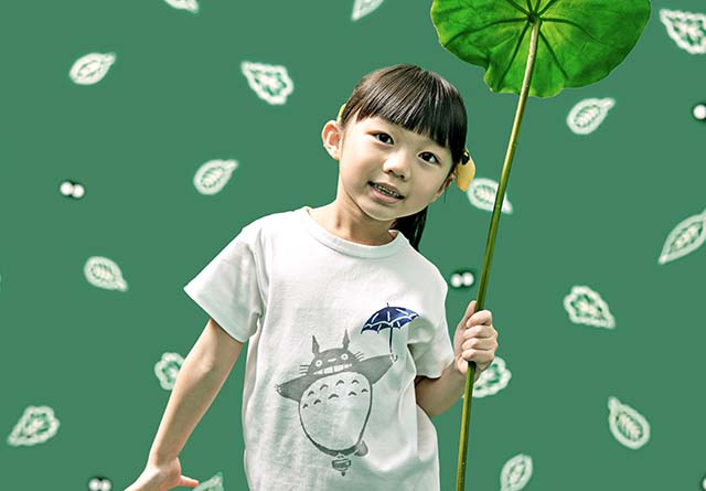 裏表がない注染Tシャツ　ジブリ