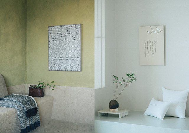 インテリアコレクション「くらしの工藝布」