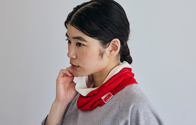 保湿成分を含む糸でやさしい肌触り