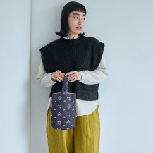めぐり布　ミニバッグ　24 富山 刺繍【夏セール2026】