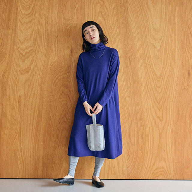 めぐり布　ミニバッグ　27 富士吉田ニードルパンチ