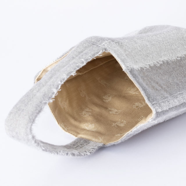 めぐり布　ミニバッグ　27 富士吉田ニードルパンチ