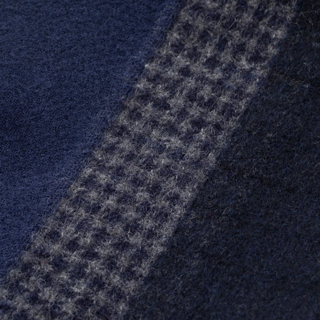 めぐり布　ミニバッグ　27 富士吉田ニードルパンチ