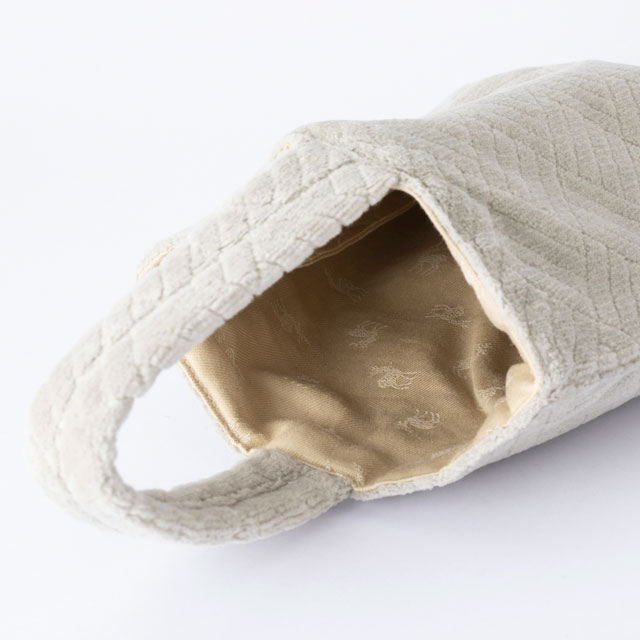 めぐり布 ミニバッグ 29高野口パイルジャガード