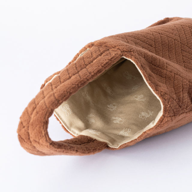 めぐり布 ミニバッグ 29高野口パイルジャガード